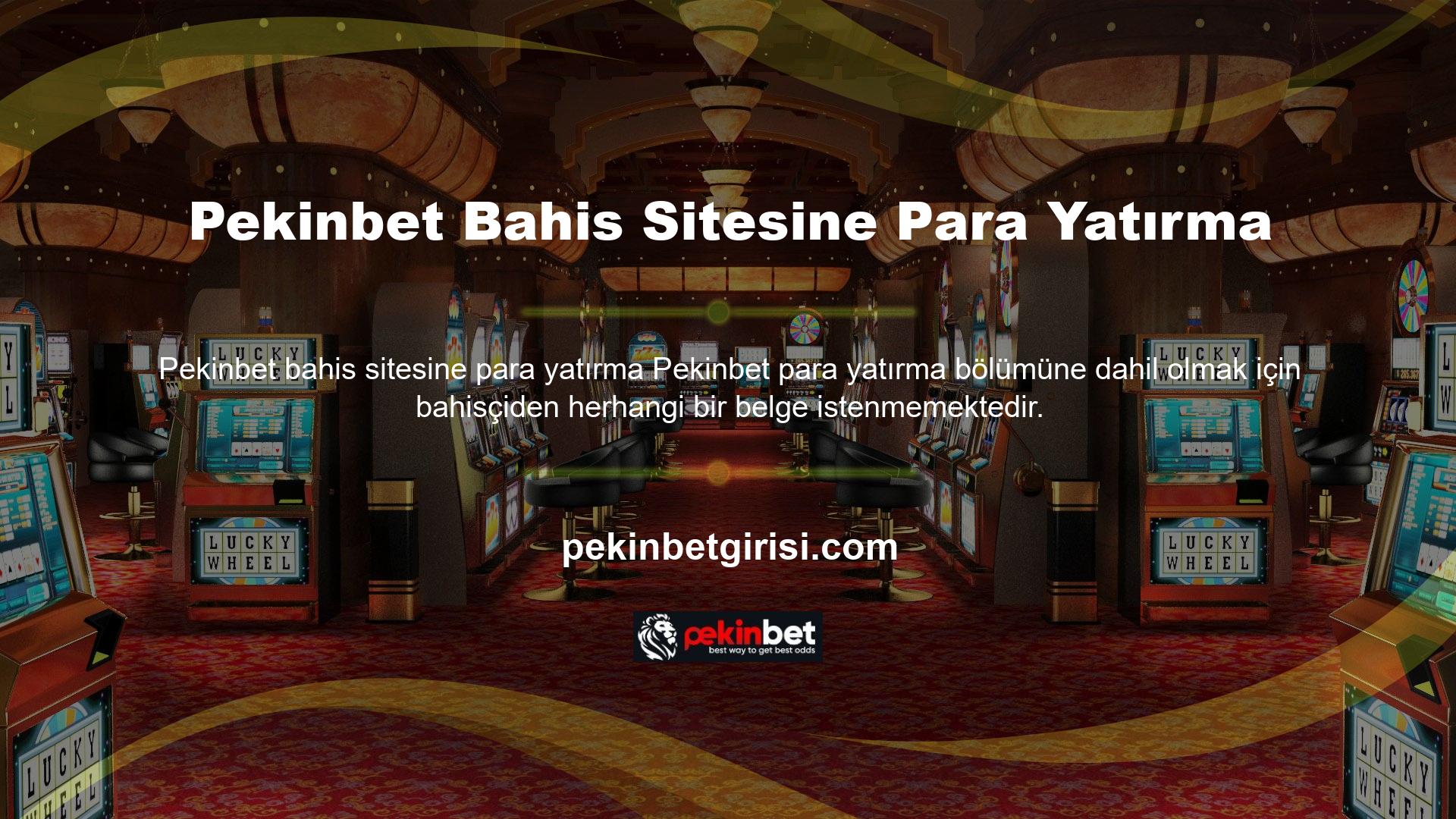 Pekinbet bahis sitelerinin korunması, kullanıcıların diğer ülkelerin Casino platformlarının kontrolü altında olmadığı inancına dayanmaktadır