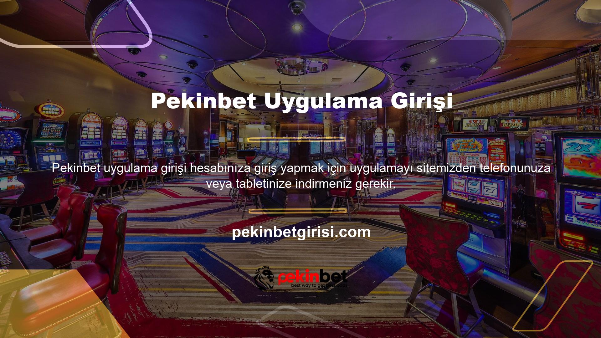 Mobil uygulama ile en son Pekinbet kimliğinizi hızlı bir şekilde bulabilirsiniz